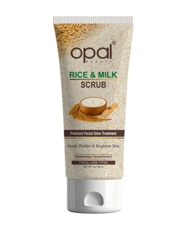 Rice and Milk Scrub